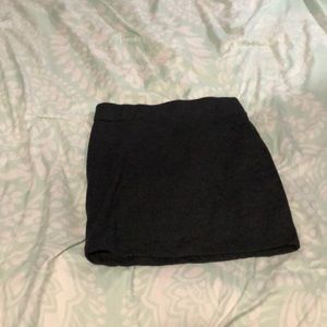 Gray skirt